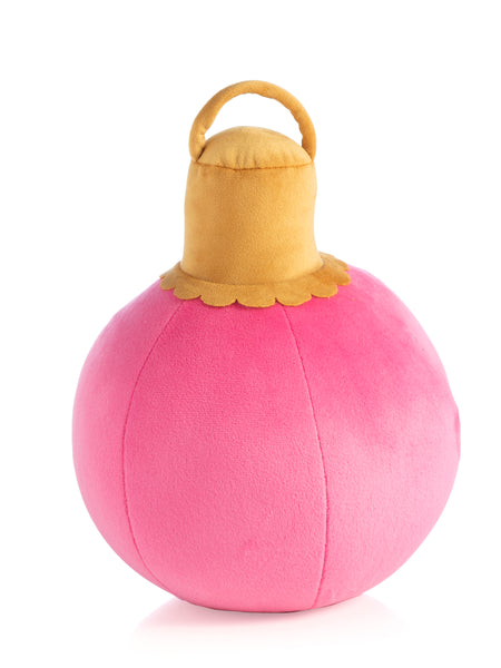 Shiraleah Merry Bauble Small Pillow, Pink