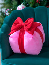 Shiraleah Gift Box Medium Pillow, Pink