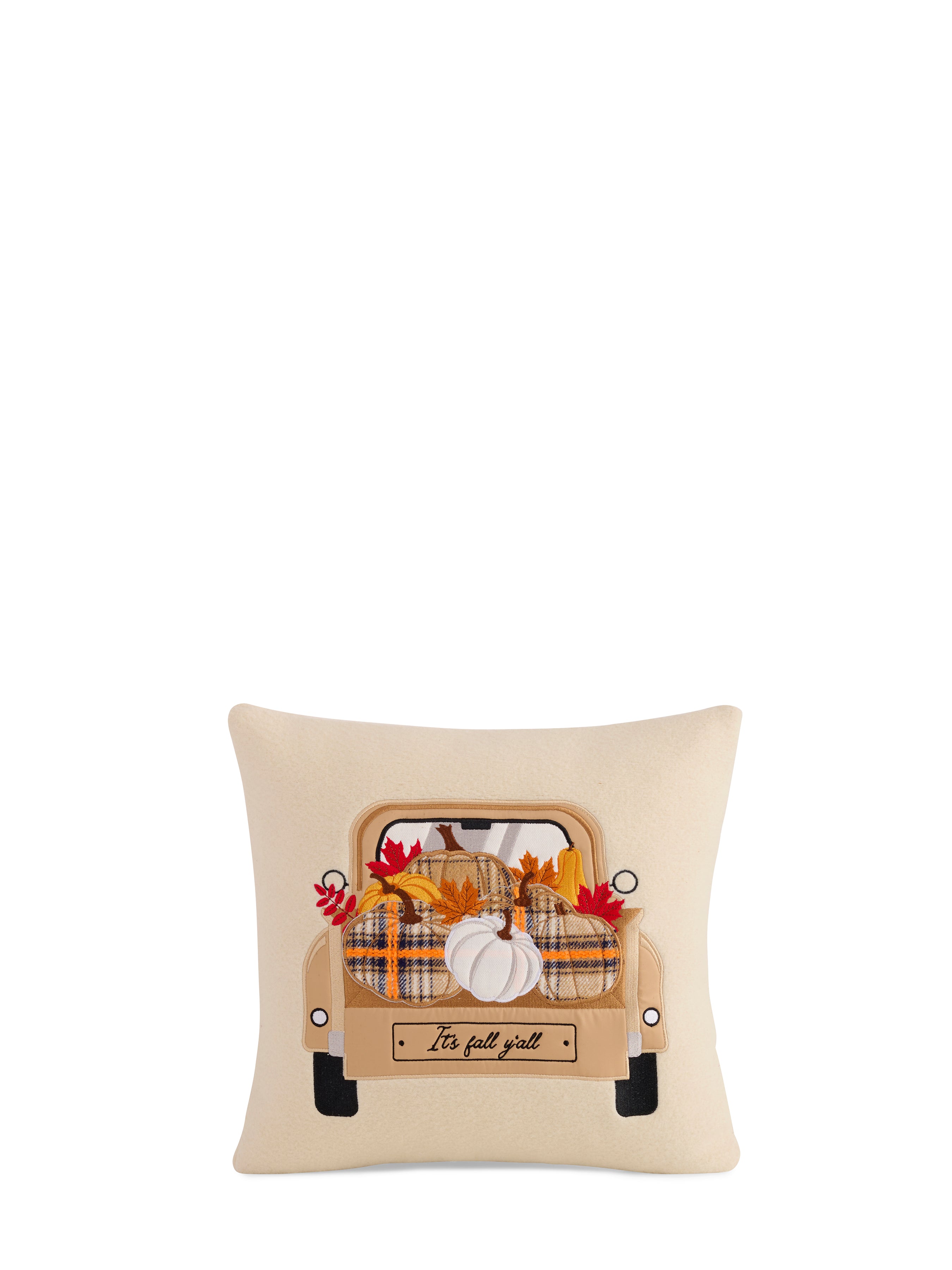 Shiraleah "It'S Fall Ya'Ll" Pillow, Ivory