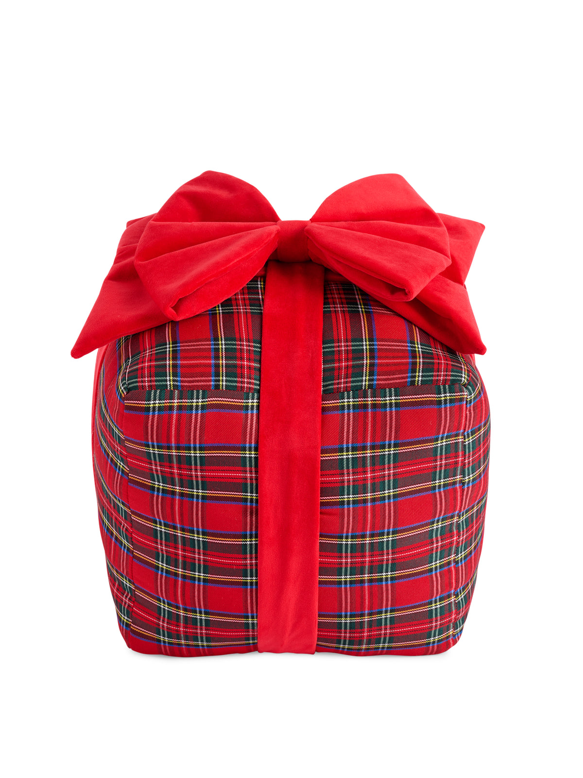 Shiraleah Scottie Large Gift Box Pillow RED / OS