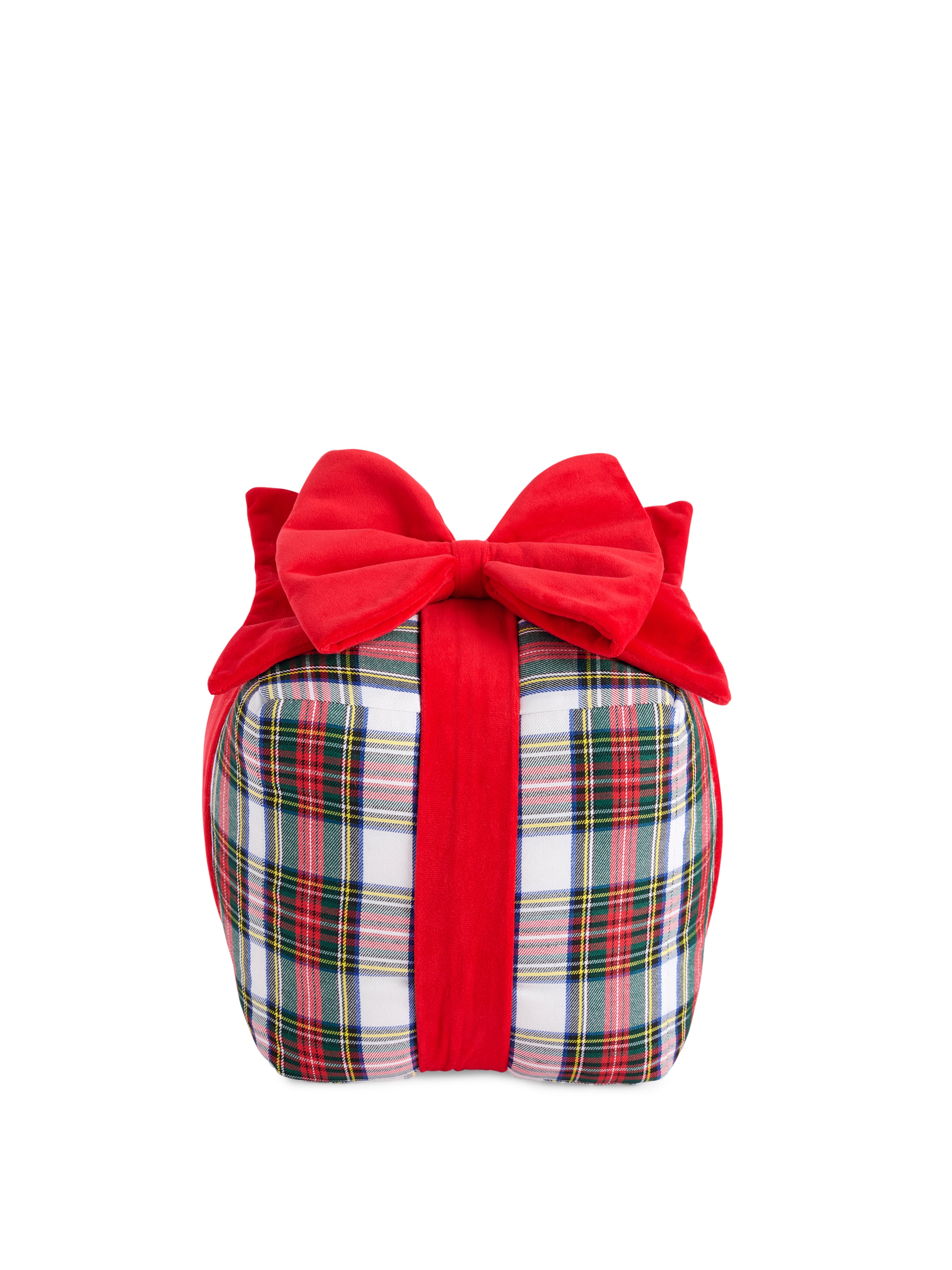 Shiraleah Scottie Medium Gift Box Pillow IVORY / OS