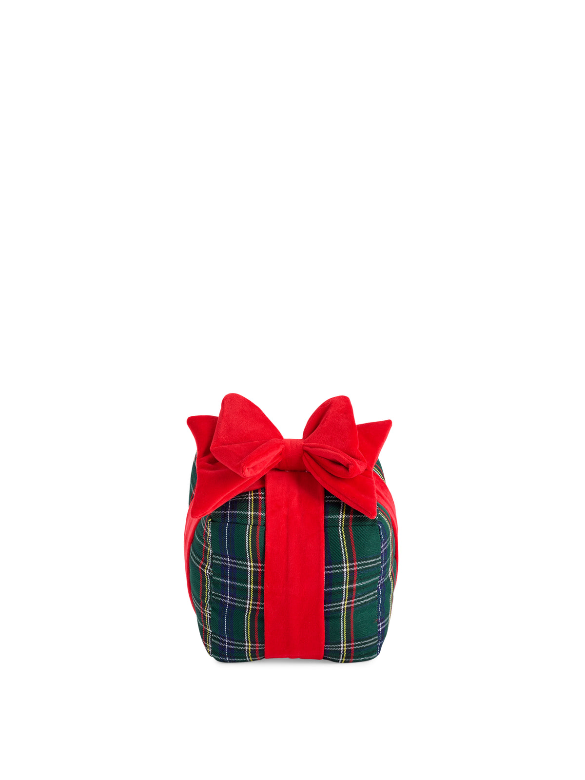 Shiraleah Scottie Small Gift Box Pillow NAVY / OS