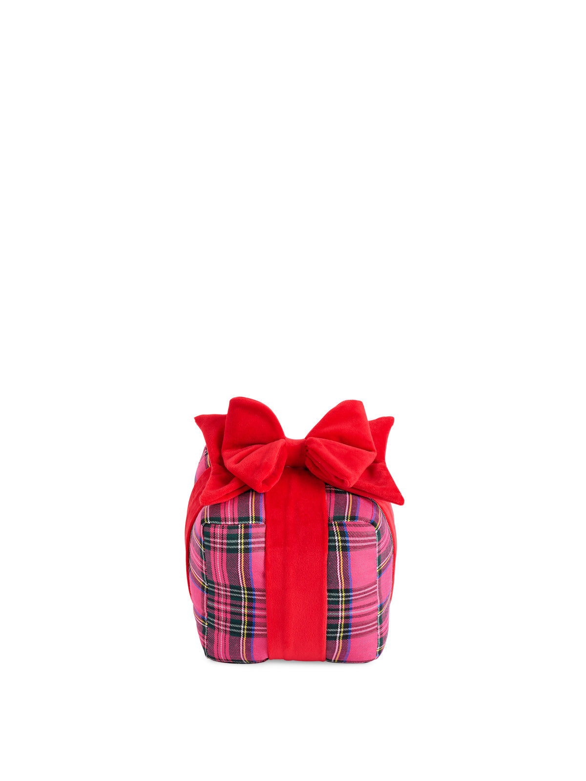 Shiraleah Scottie Small Gift Box Pillow PINK / OS