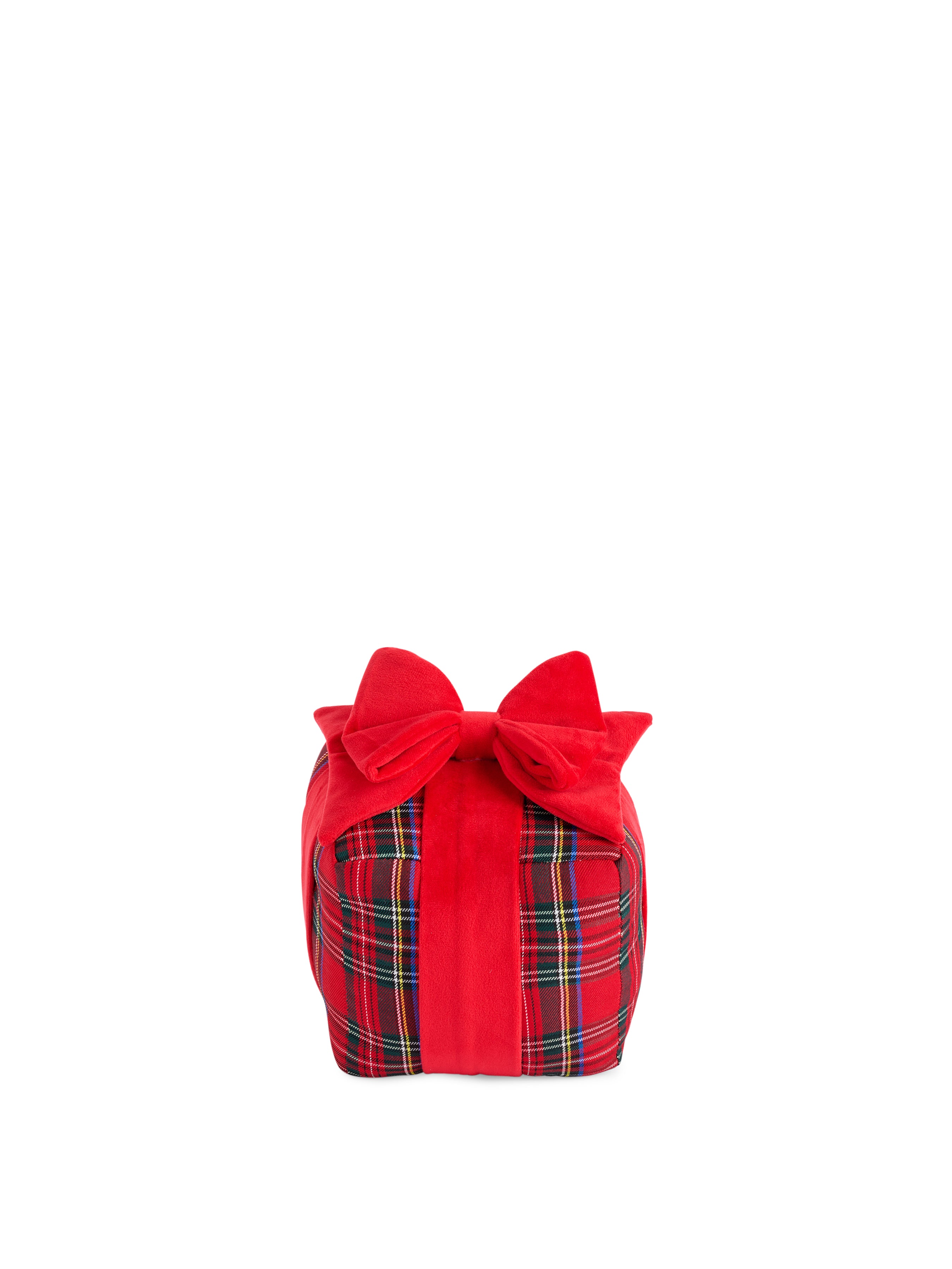 Shiraleah Scottie Small Gift Box Pillow RED / OS