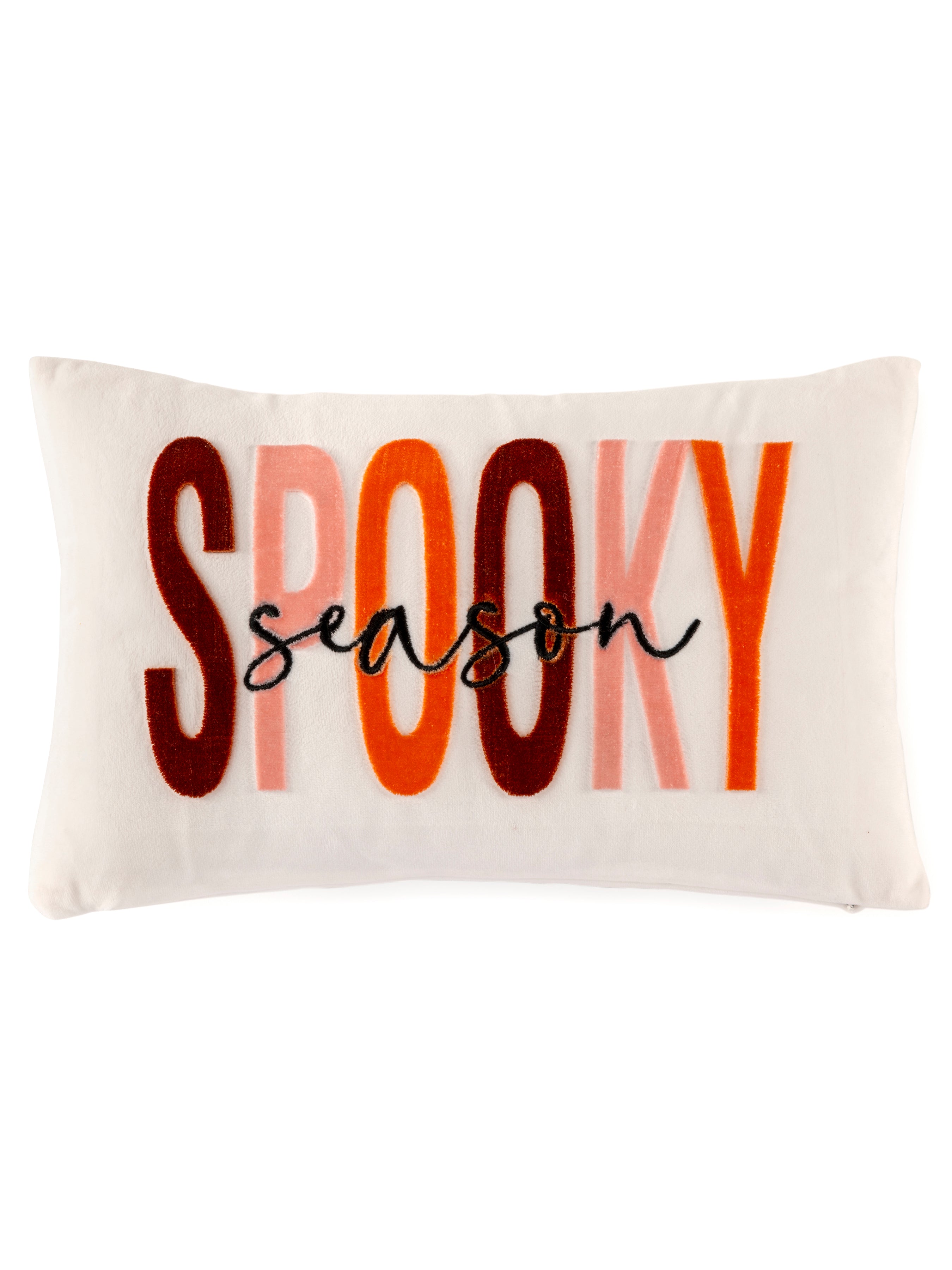 Shiraleah "Spooky Season" Pillow IVORY