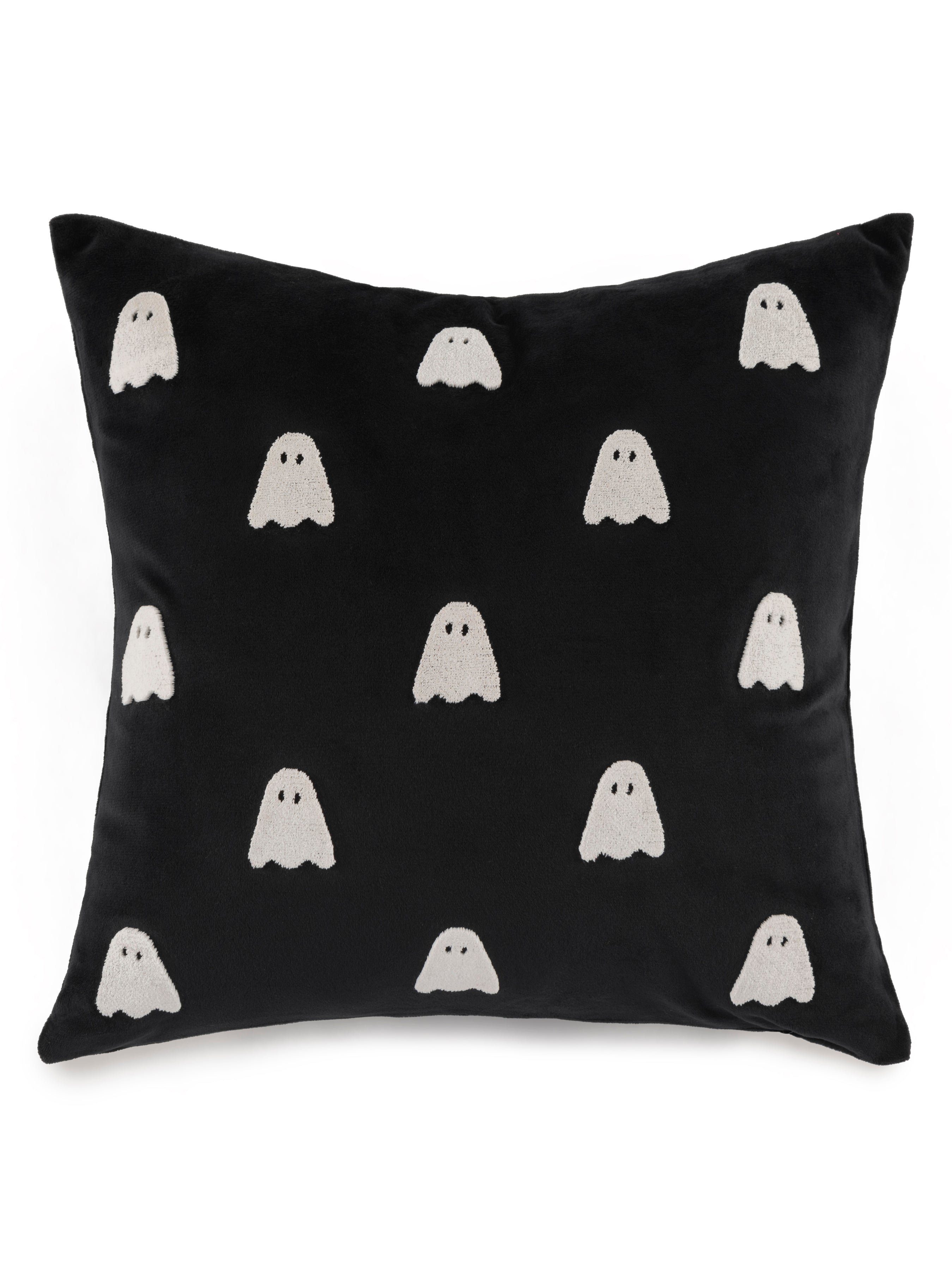 Shiraleah Ghost Pillow, Black