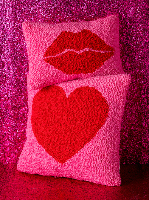 Shiraleah Hello Fall Pink and Orange Decorative Pillow