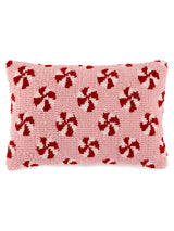 Shiraleah Peppermint Pillow, Pink