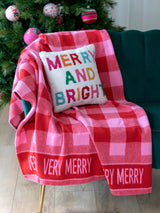 Shiraleah "Very Merry" Throw, Red