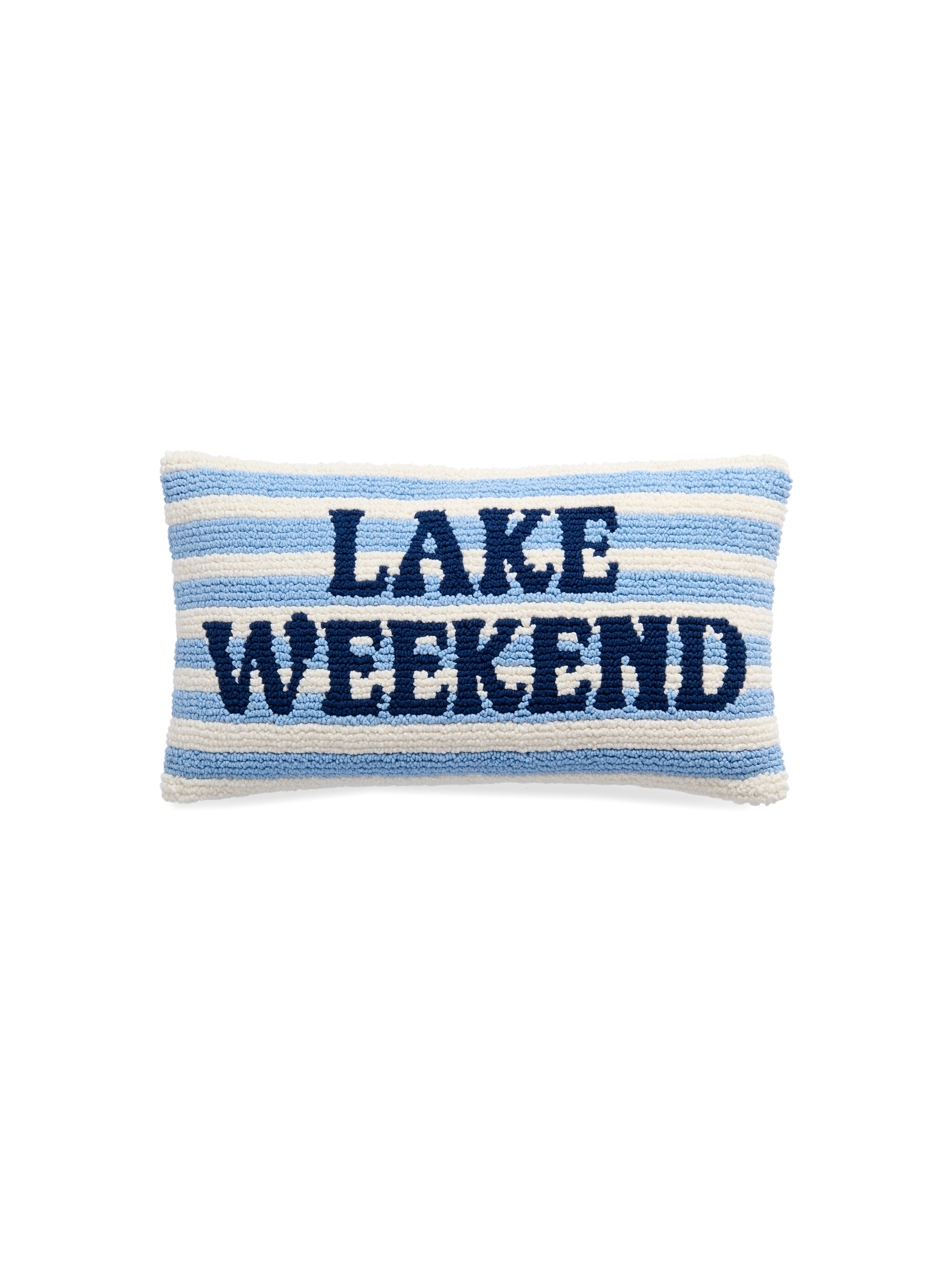 Shiraleah "Lake Weekend" Pillow, Blue