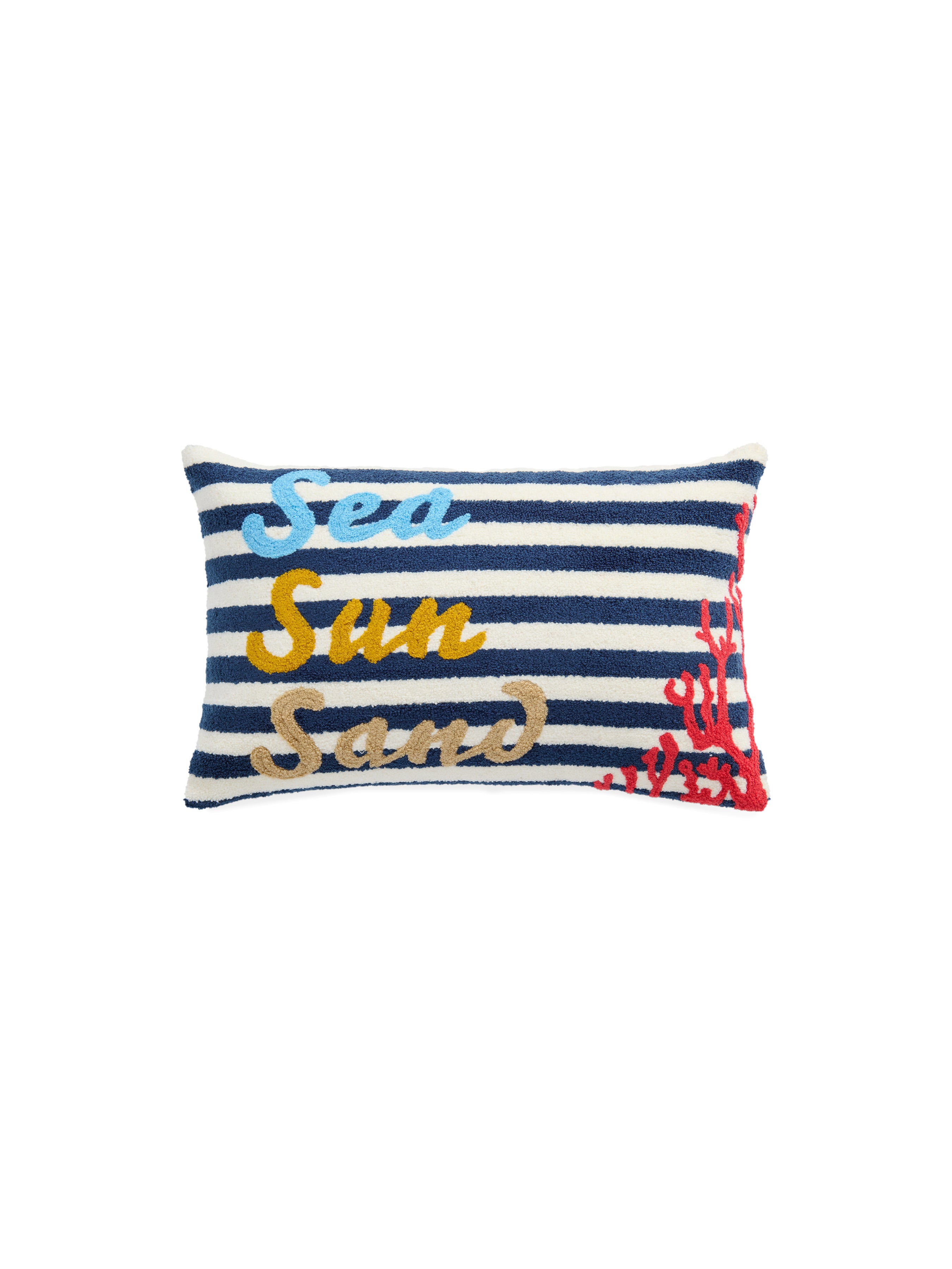 Shiraleah "Sea, Sun, Sand" Pillow, Multi