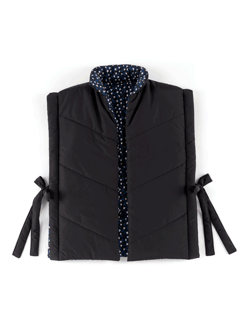 Shiraleah Petra Reversible Vest, Black - FINAL SALE ONLY