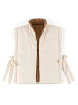 Shiraleah Petra Reversible Vest, Ivory
