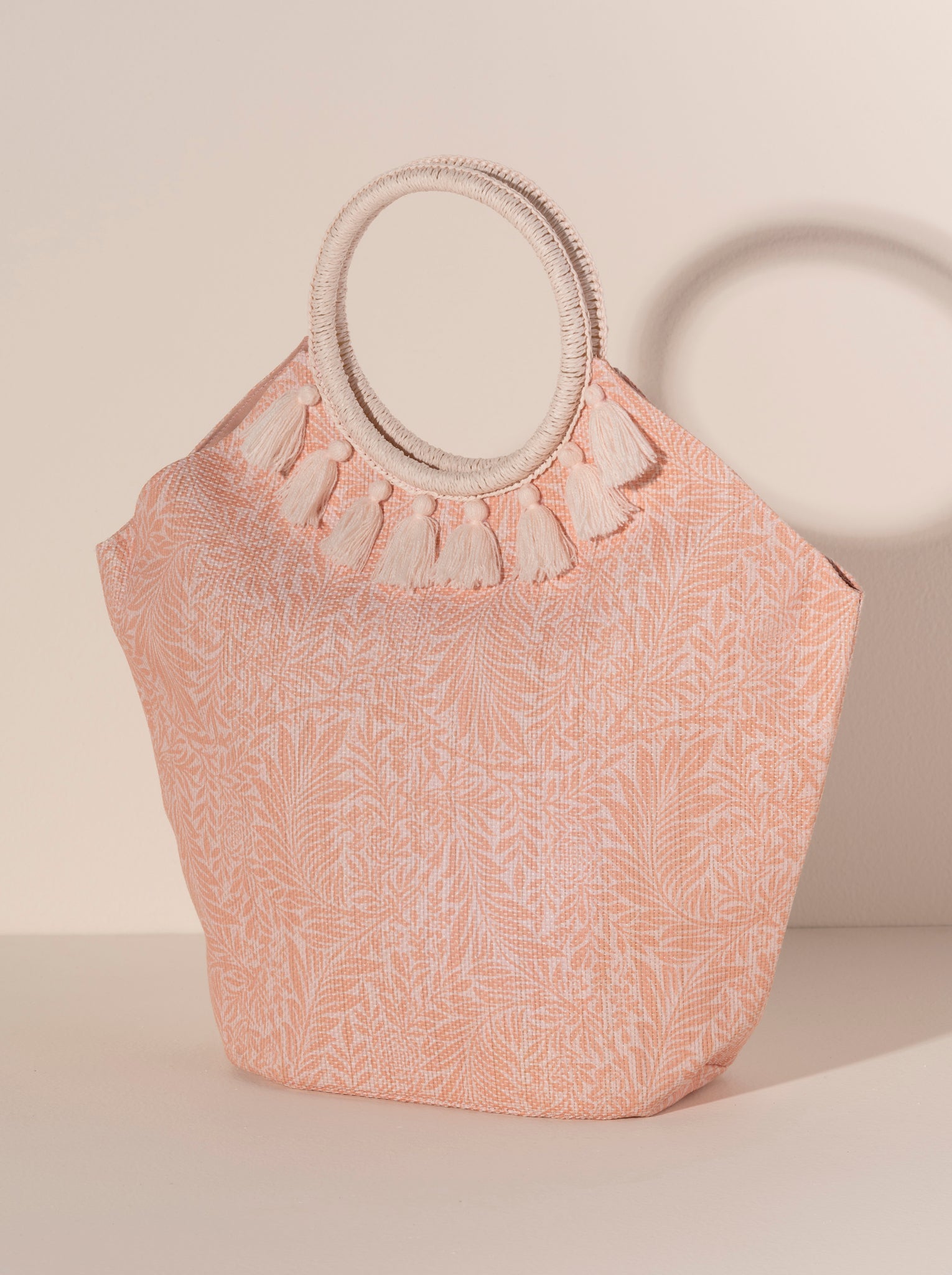 Shiraleah Clara Tote, Blush - FINAL SALE ONLY