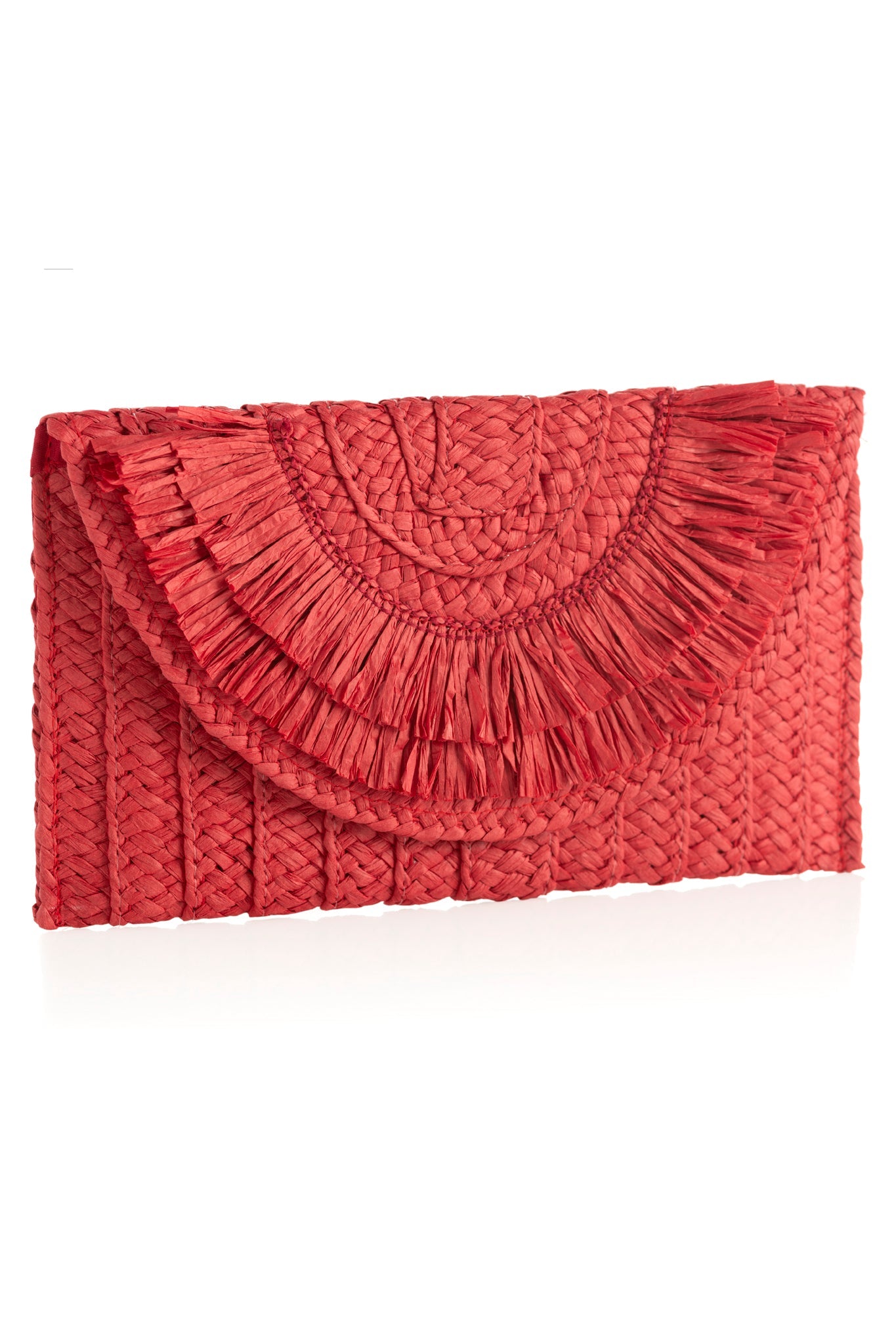 Shiraleah Sarah Clutch, Red - FINAL SALE ONLY