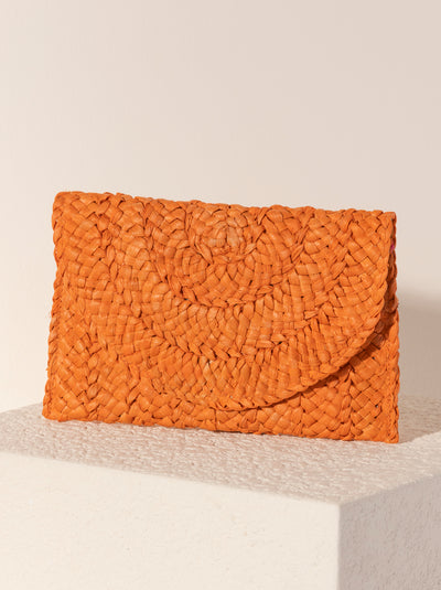 Shiraleah Simonetta Clutch, Orange