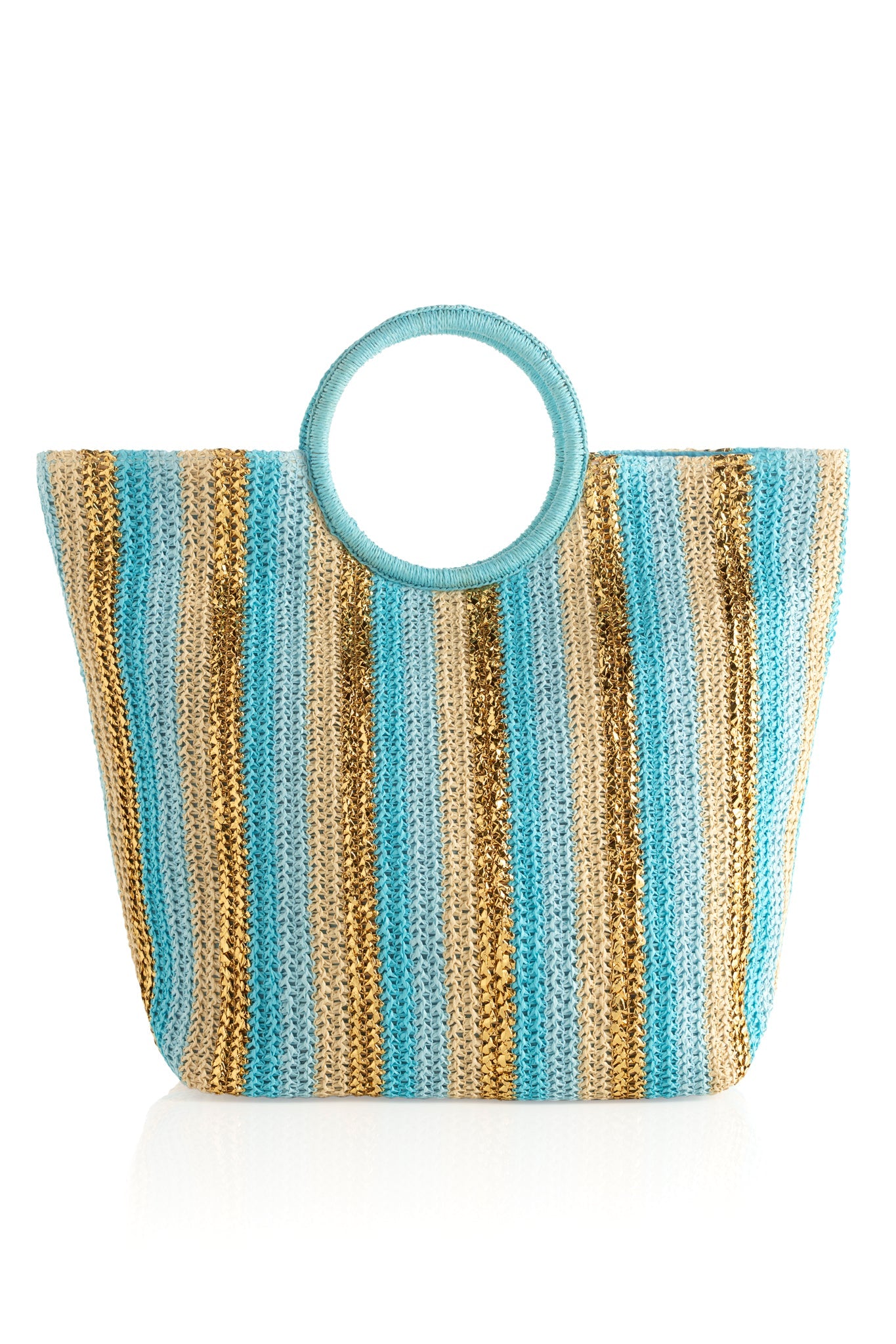 Shiraleah Delilah Tote, Turquoise - FINAL SALE ONLY