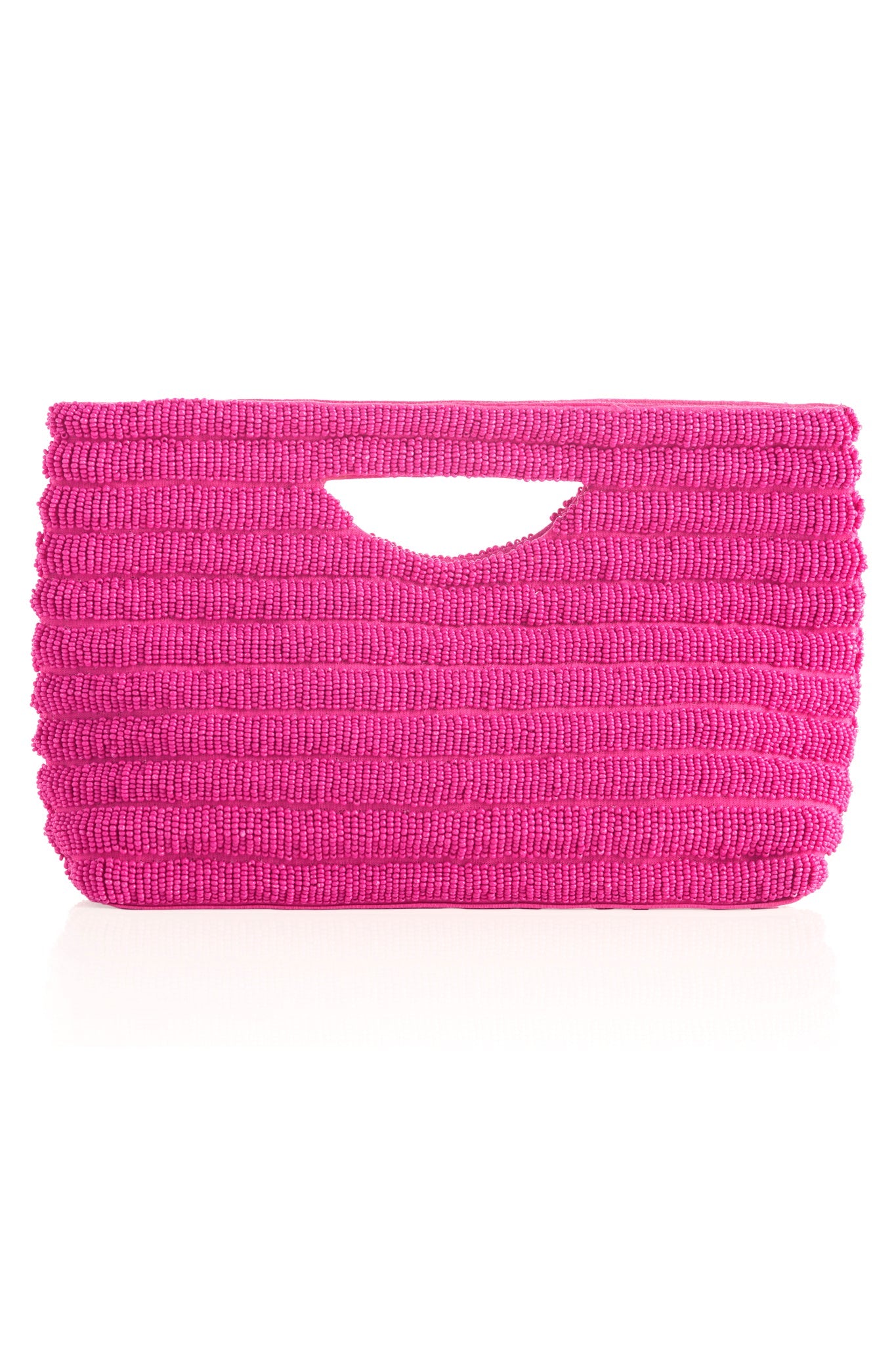 Shiraleah Josie Beaded Clutch, Pink - FINAL SALE ONLY