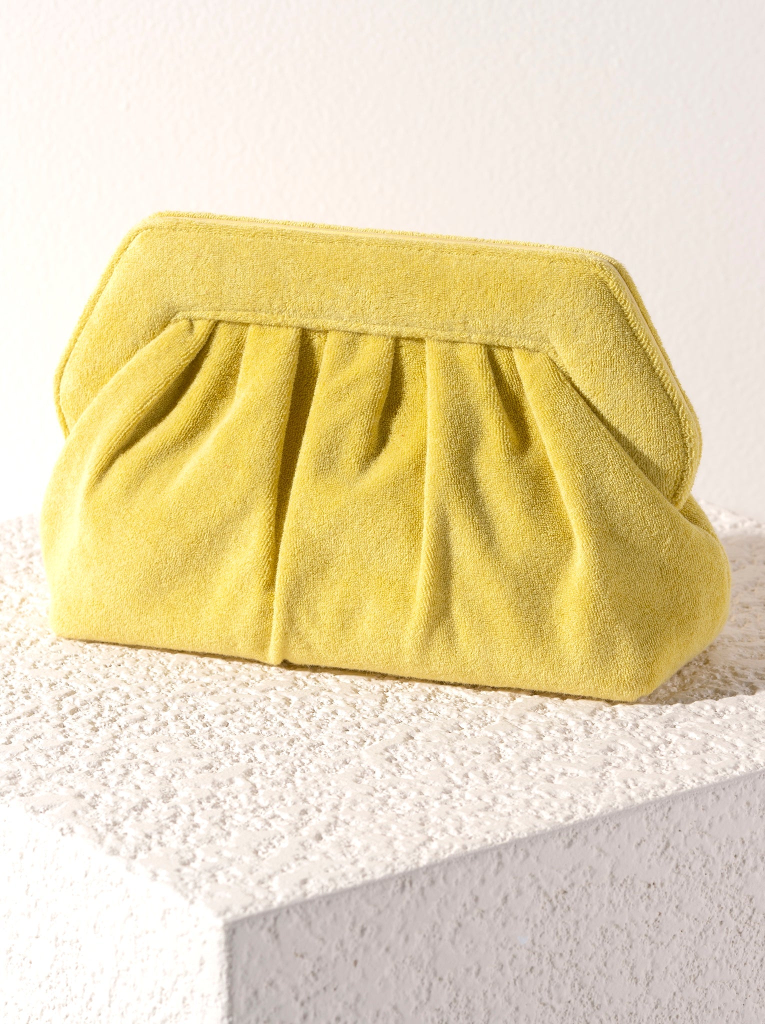 Shiraleah Luna Clutch, Yellow