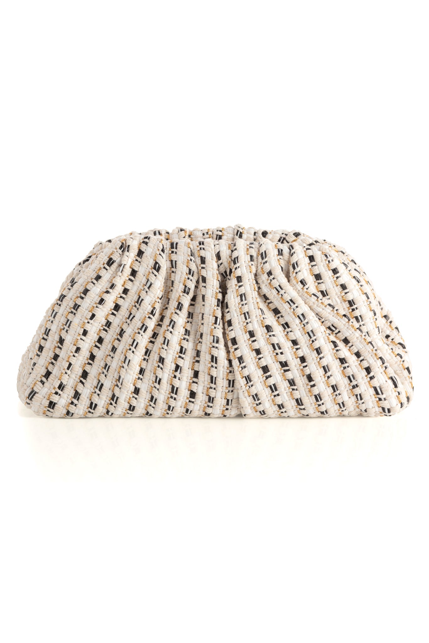 Shiraleah Salerno Clutch, Ivory