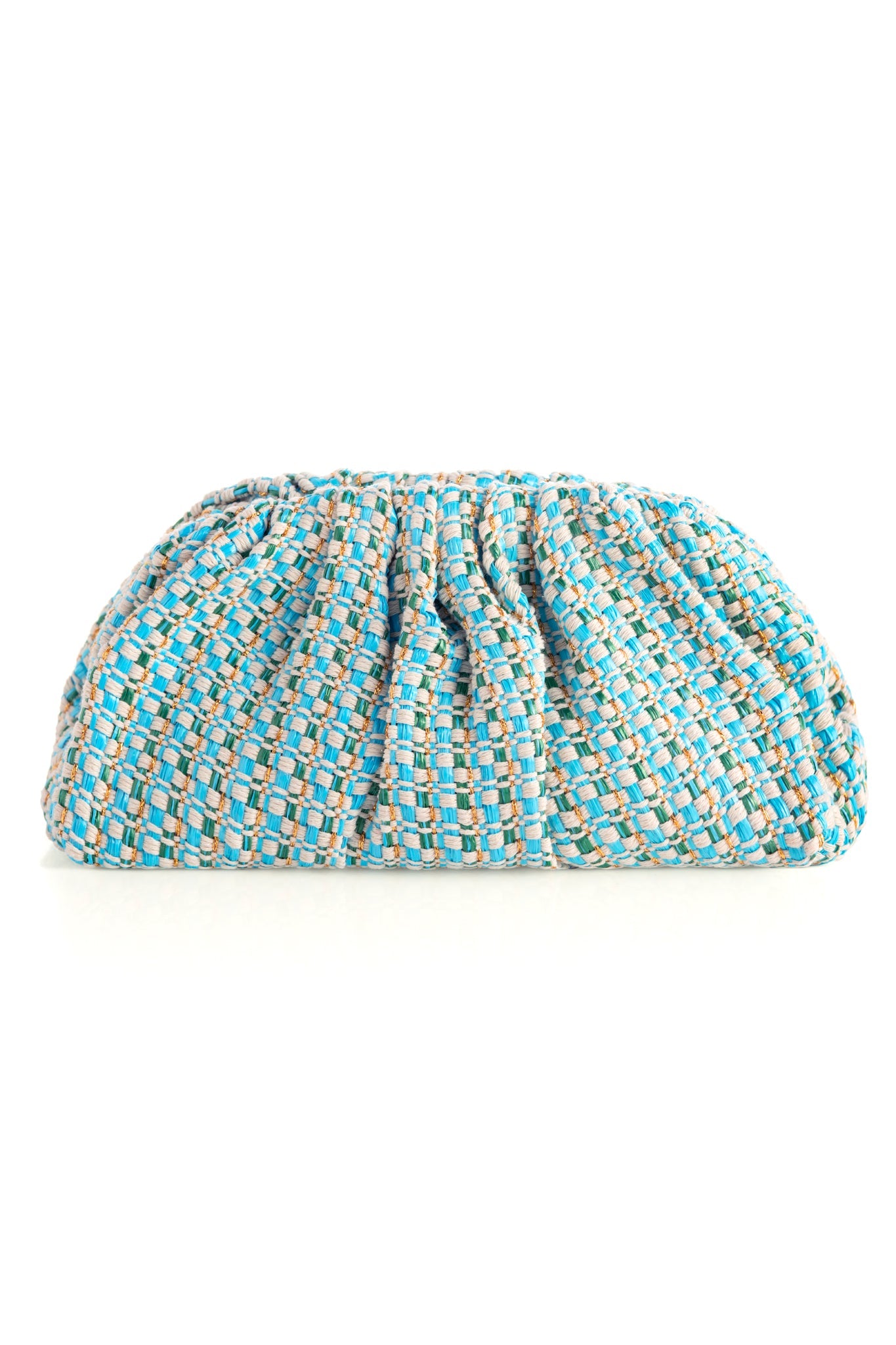 Shiraleah Salerno Clutch, Turquoise - FINAL SALE ONLY