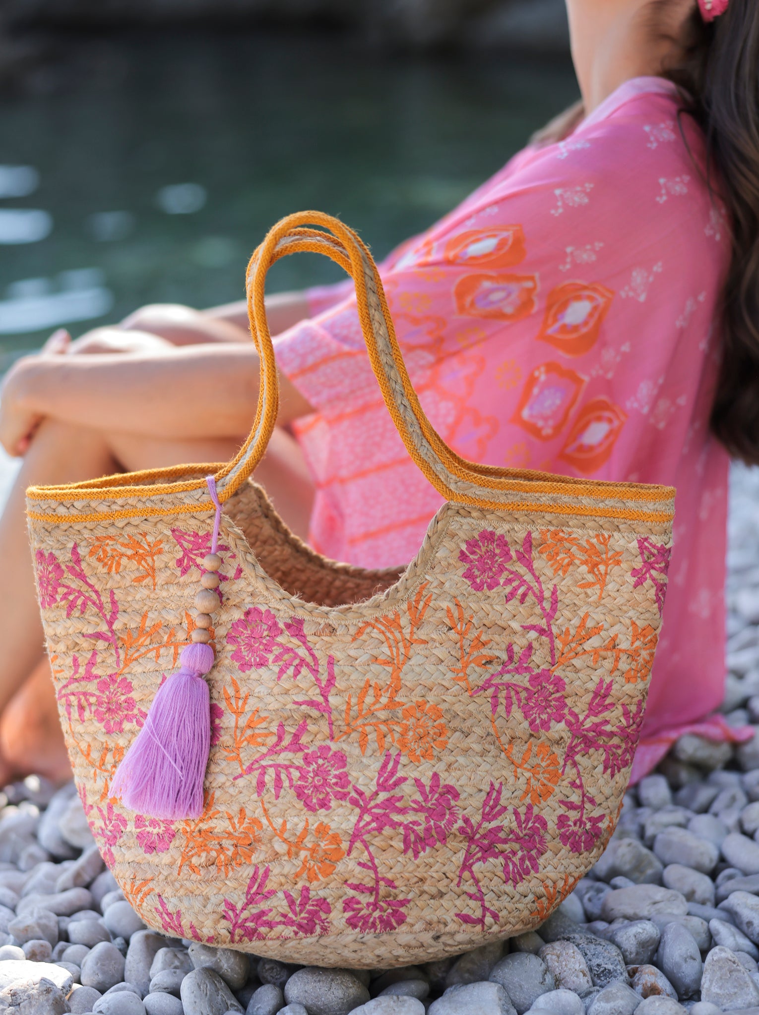 Shiraleah Graziella Tote, Pink - FINAL SALE ONLY