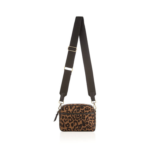 Ellie Camera Bag, Leopard – Shiraleah
