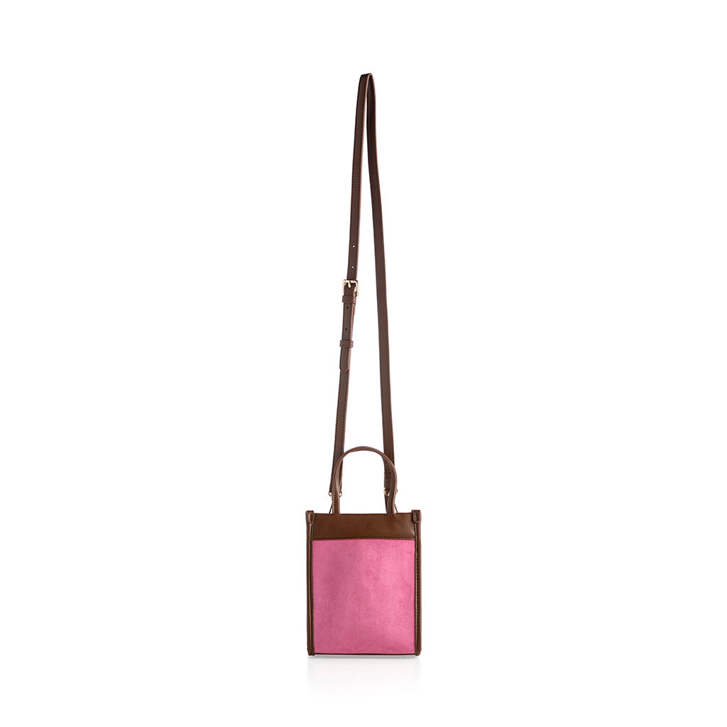 Shiraleah Nieves Mini Tote Cross-Body, Raspberry - FINAL SALE ONLY