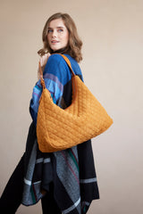 Shiraleah Hale Quilted Hobo, Sunflower - FINAL SALE ONLY
