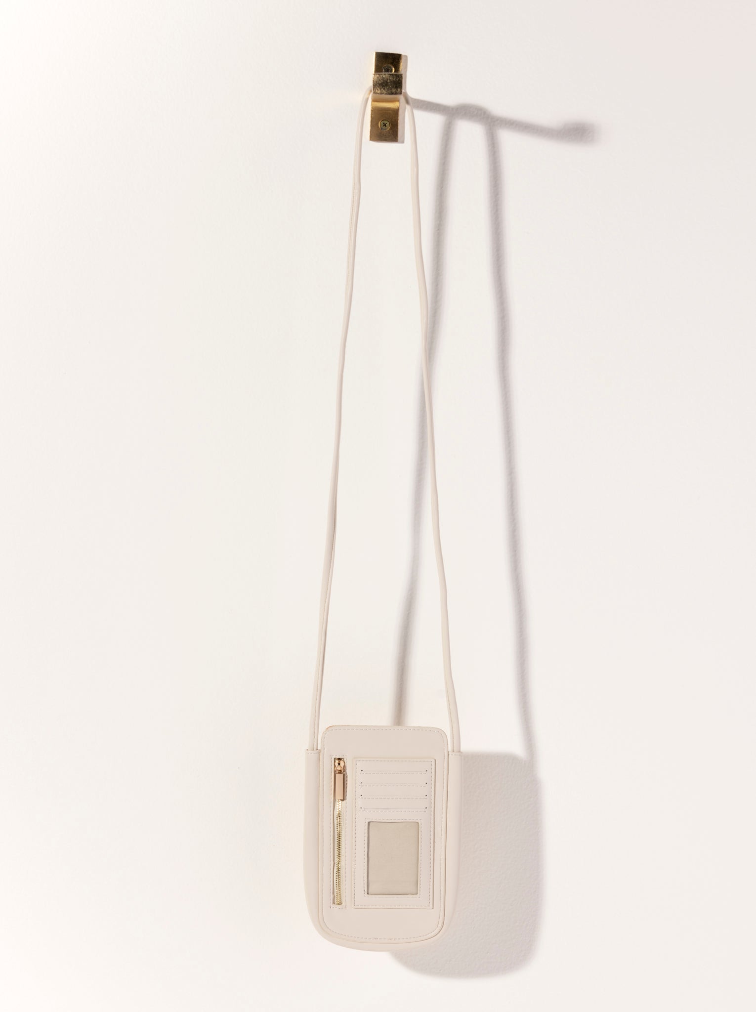 Shiraleah Charlotte Phone Cross-Body, Ivory