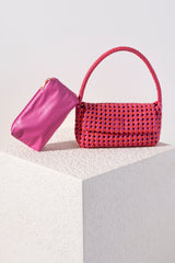 Add a pop of color to your summer wardrobe with Shiraleah's Monroe Shoulder Bag. Made from intricately handwoven PU, this multicolored purse is the perfect addition to any summer outfit. Its chic baguette style and single shoulder strap allow your to carry it easily from the beach to the restaurant. Pair with other items from Shiraleah to complete your look!
