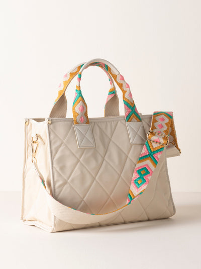 Shiraleah Beige 'Ciao Bella' Tote, Best Price and Reviews