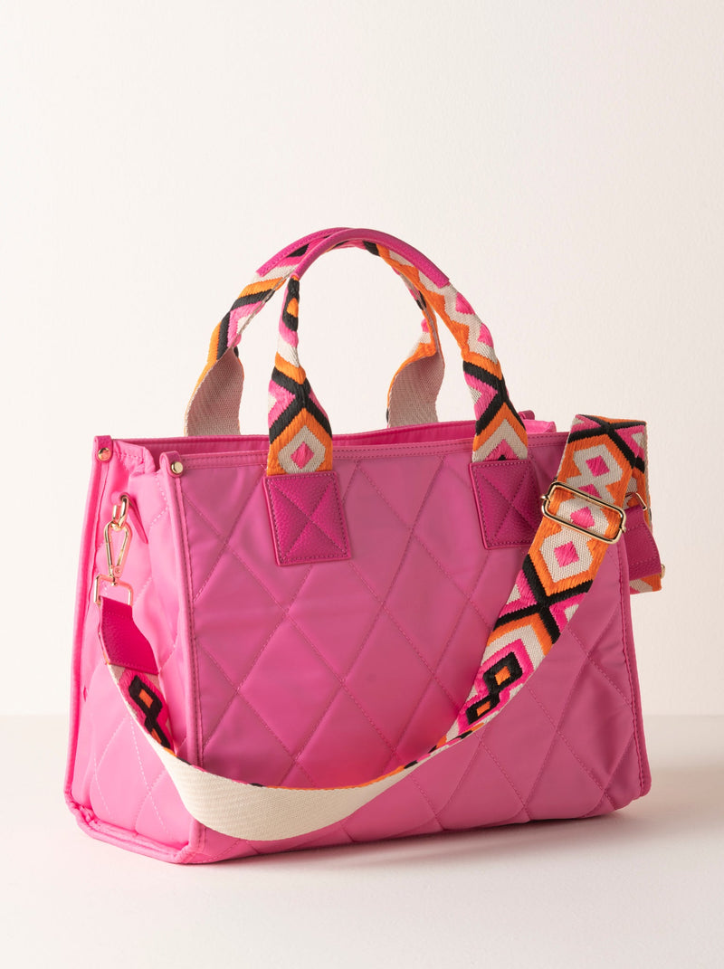 Shiraleah Kendra Tote Pink