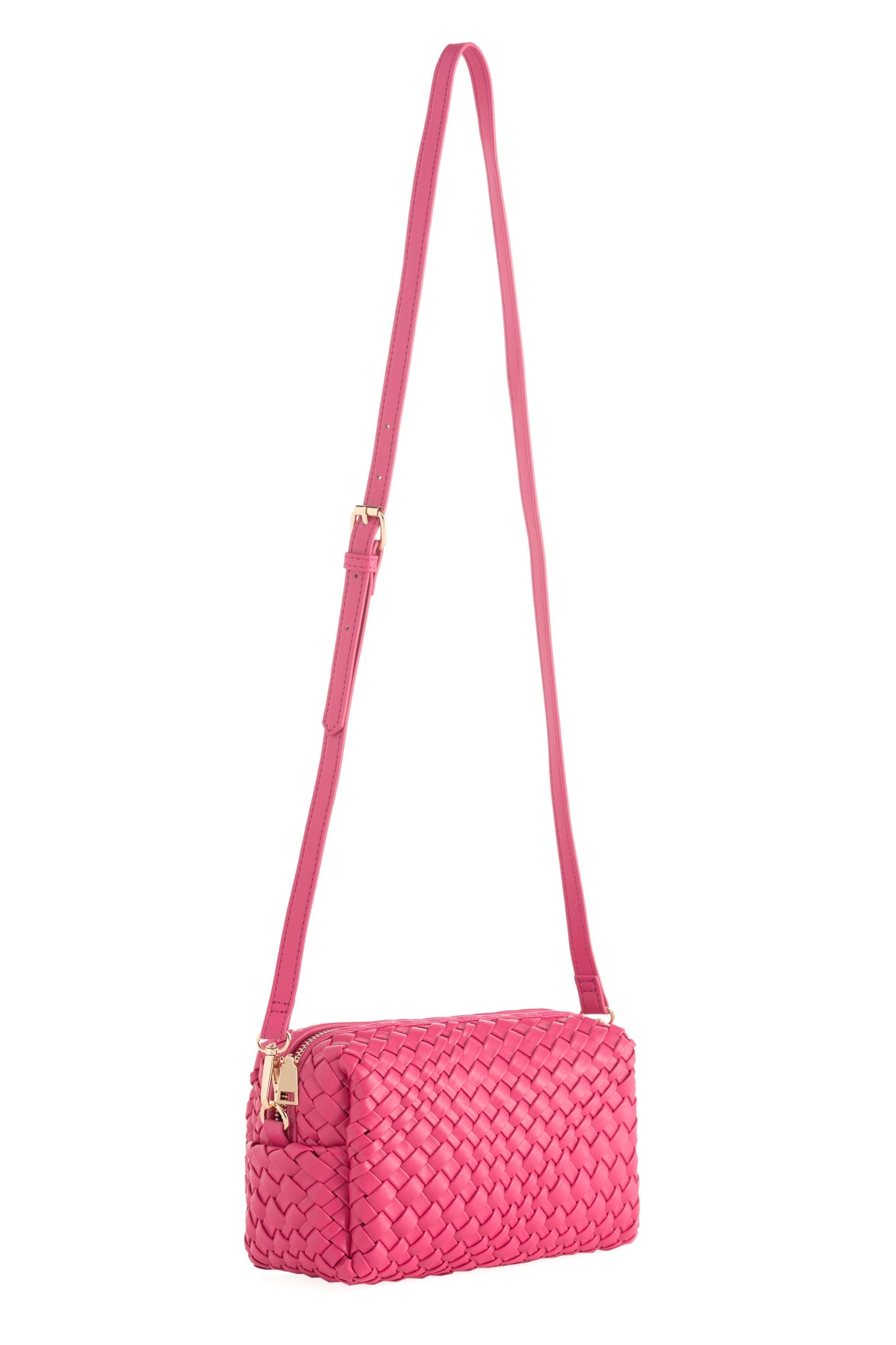 Shiraleah Blythe Boxy Cross-Body Bag, Magenta