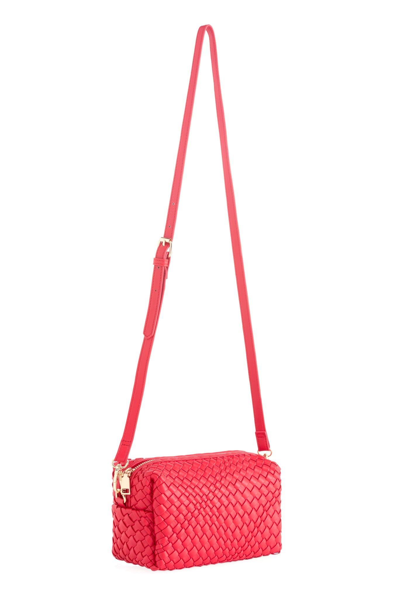 Shiraleah Blythe Boxy Cross-Body Bag, Red