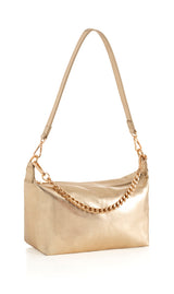 Shiraleah Maddie Shoulder Bag, Gold