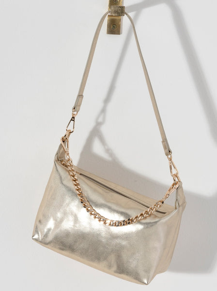 Shiraleah Maddie Shoulder Bag, Gold - FINAL SALE ONLY