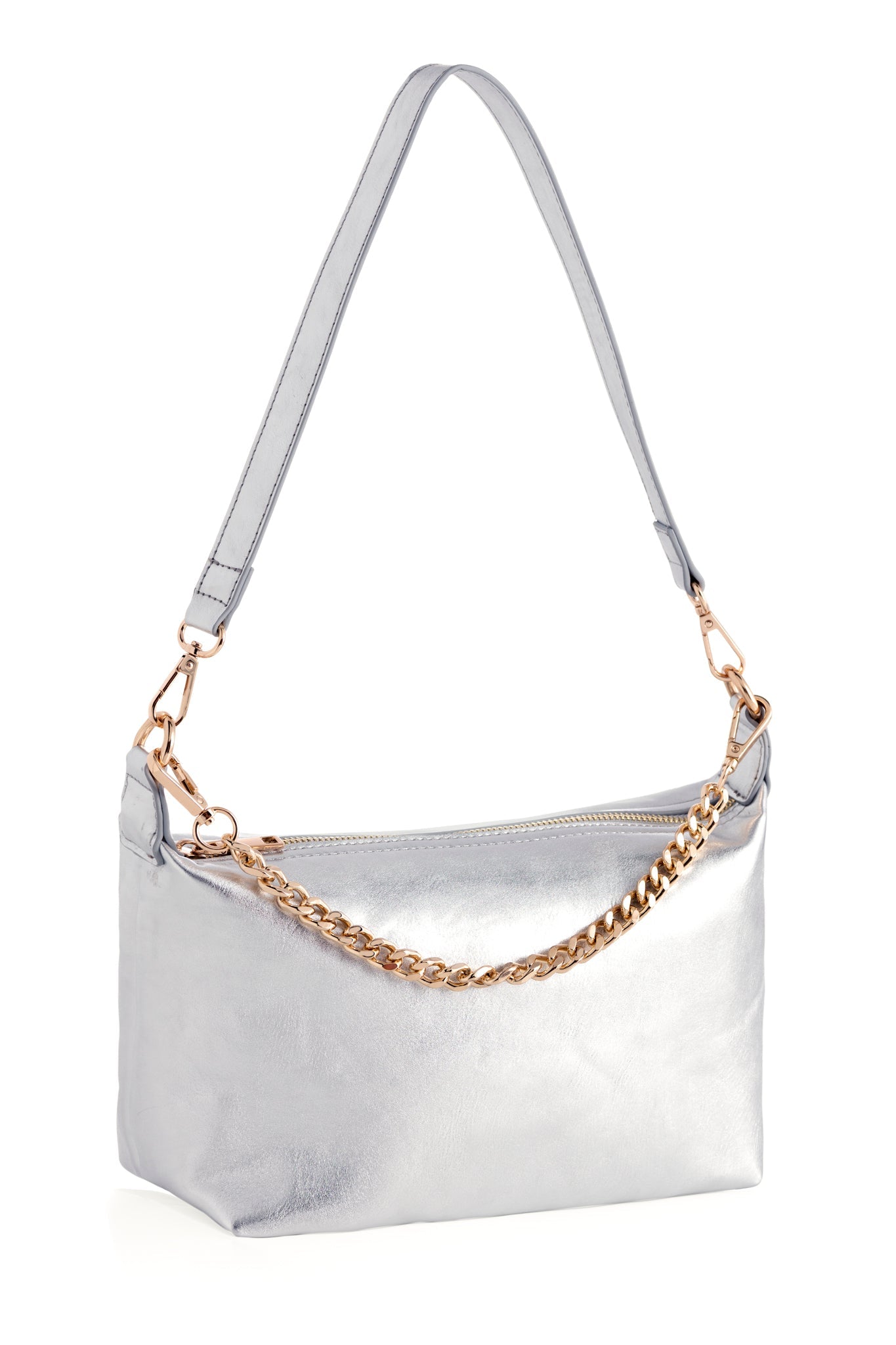 Shiraleah Maddie Shoulder Bag, Silver - FINAL SALE ONLY