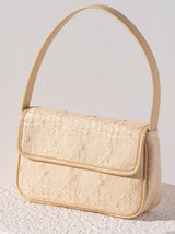 Spruce up your summer wardrobe with Shiraleah's Arienne Baguette. Made from trendy raffia fabric in a sleek baguette silhouette, this bag will be your favorite accessory of the summer. Its single shoulder strap and compact size make it the perfect addition to every outfit. Pair with other items from Shiraleah to complete your look!
