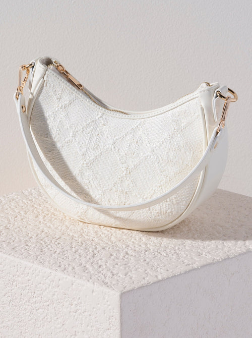 Shiraleah Adrienne Shoulder Bag, White