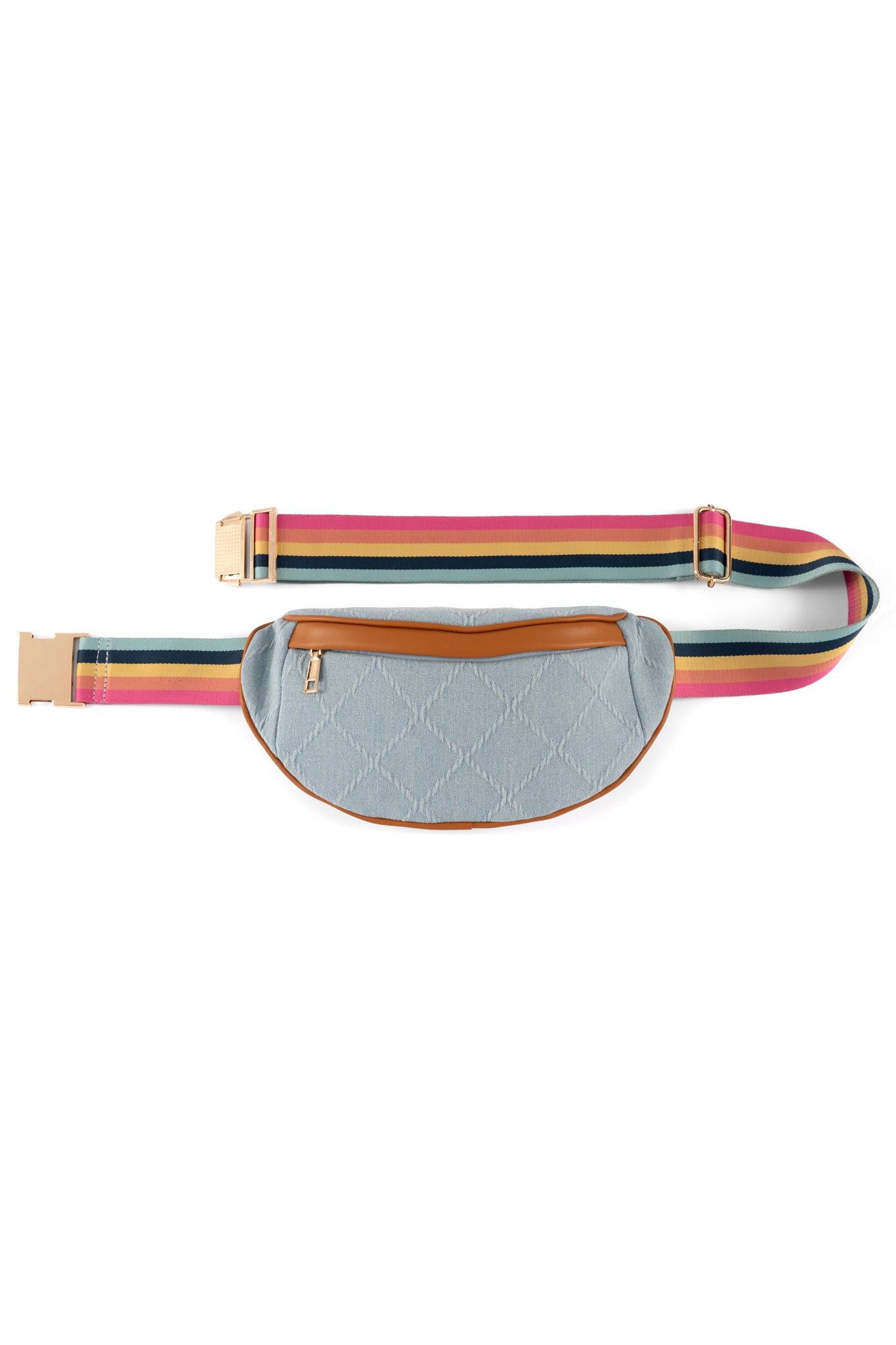 Shiraleah Ali Belt Bag, Denim - FINAL SALE ONLY