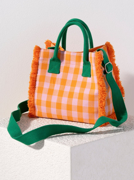 Shiraleah Anna Mini Tote, Orange