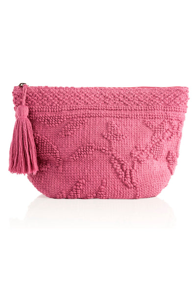 Shiraleah Loretta Zip Pouch, Pink