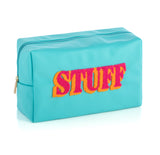 Shiraleah Joy "Stuff" Zip Pouch, Turquoise