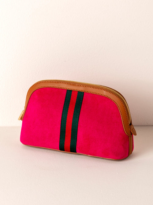 Shiraleah Blakely Zip Pouch, Magenta - FINAL SALE ONLY