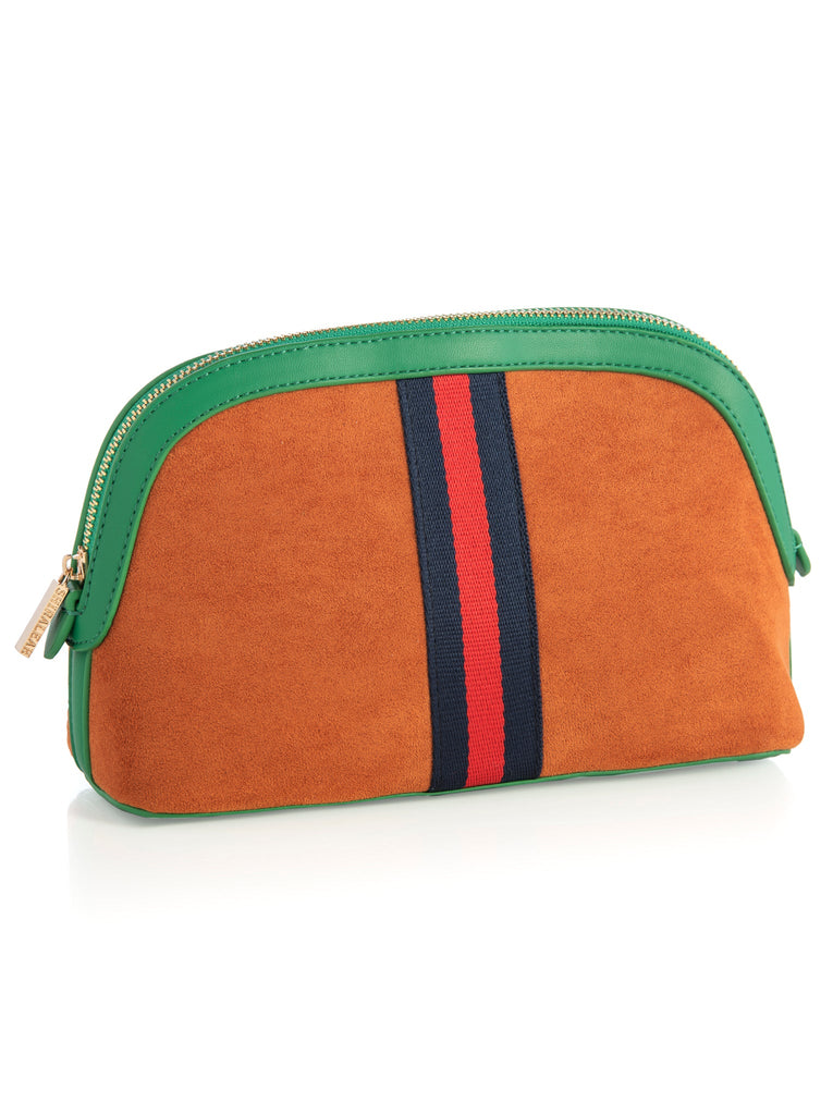 Shiraleah Blakely Zip Pouch, Rust - FINAL SALE ONLY