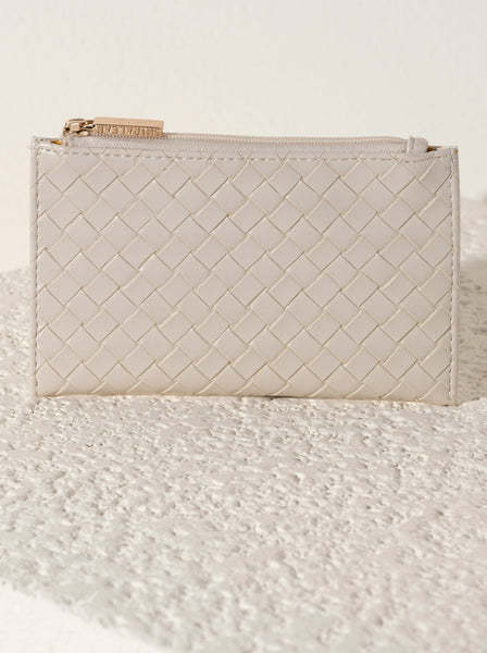 Shiraleah Frankie Card Case, Ivory