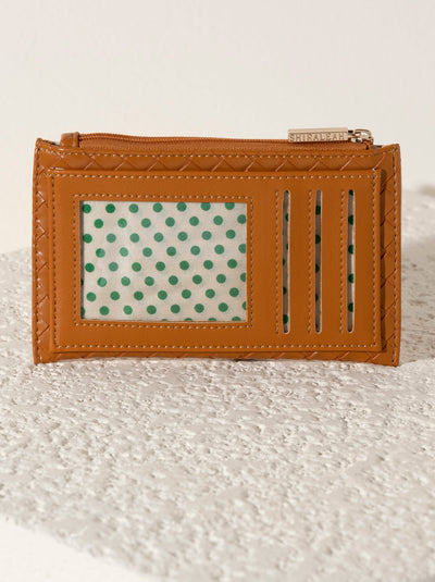 Shiraleah Frankie Card Case, Saddle