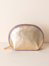 Shiraleah Skyler Cosmetic Pouch, Gold