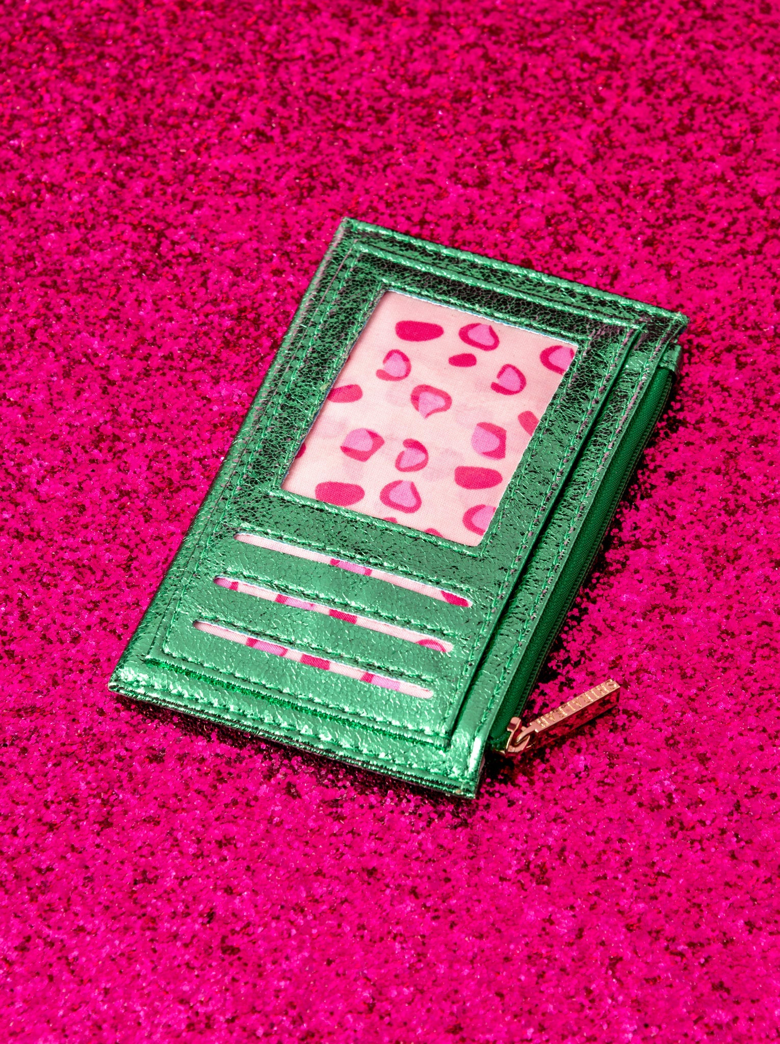 Shiraleah Skyler Card Holder, Emerald